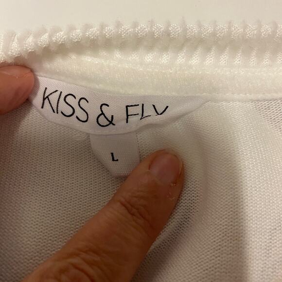 Kiss & Fly Western Style Soft Top Sz L - Picture 4 of 8